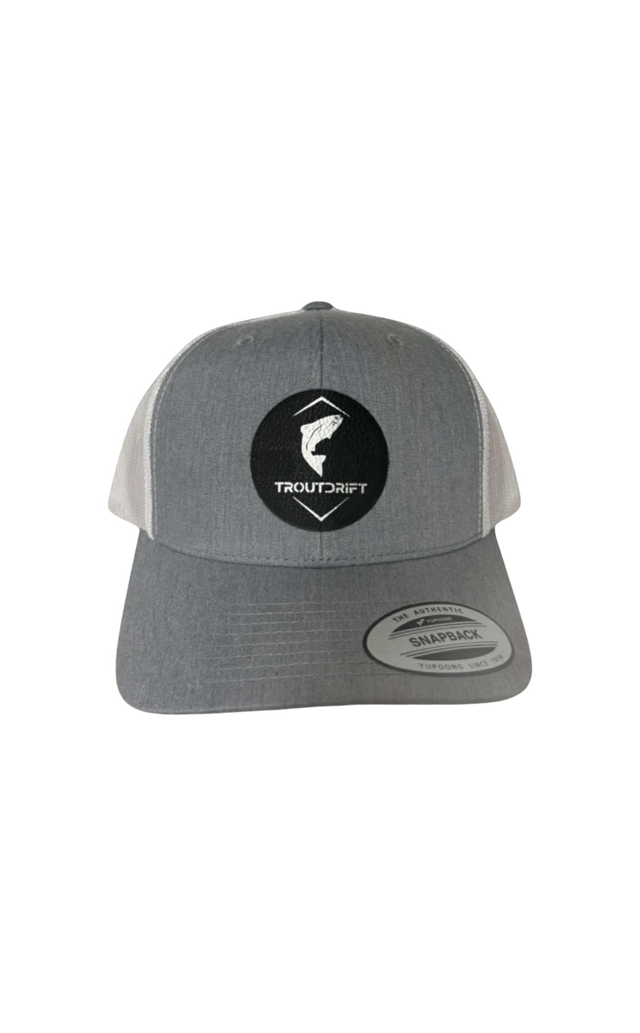 Troutdrift Yupong Ball Cap White Mesh
