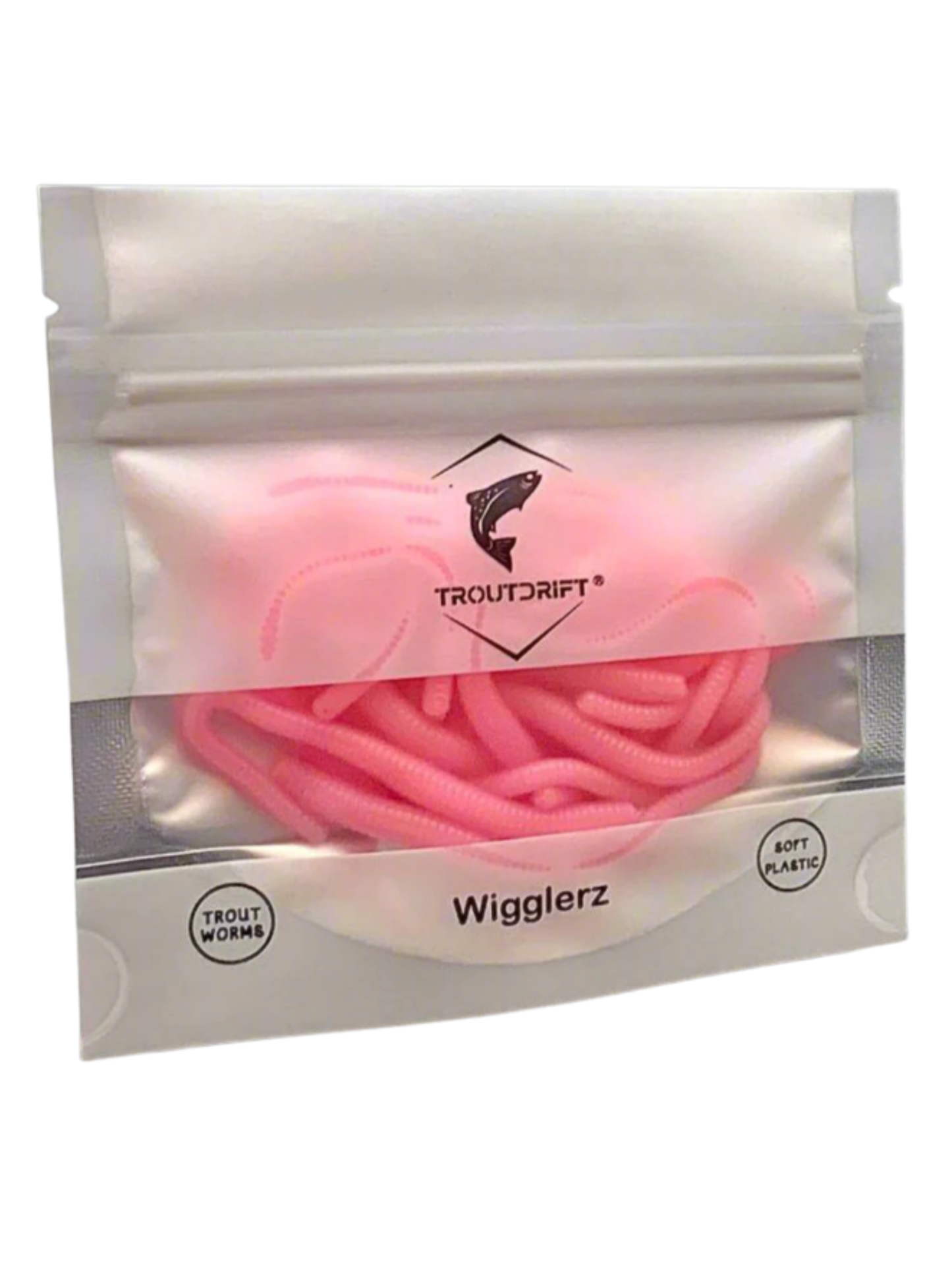 Troutdrift (Glow) Wigglerz Worms- Assorted Colours
