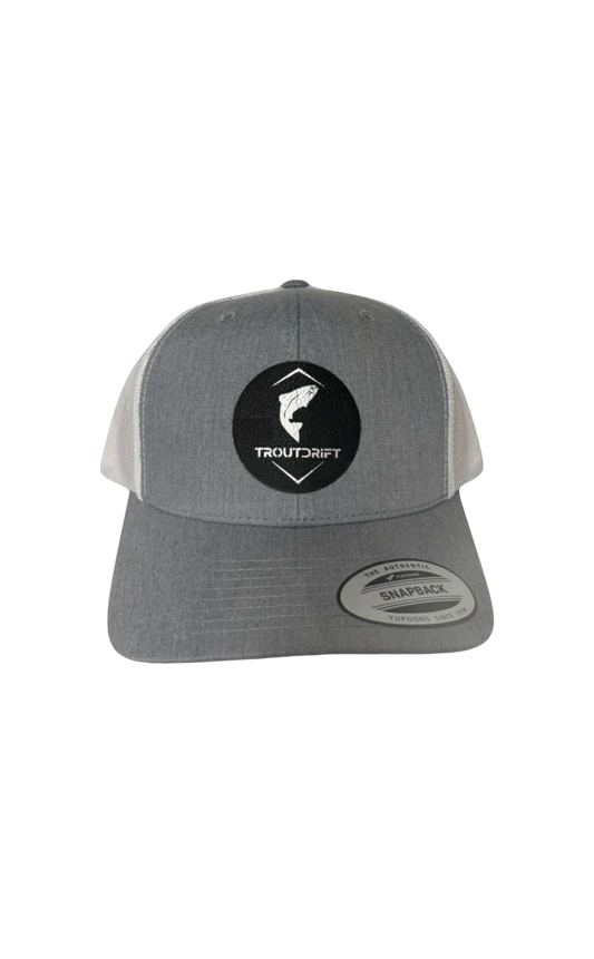Troutdrift Yupong Ball Cap White Mesh