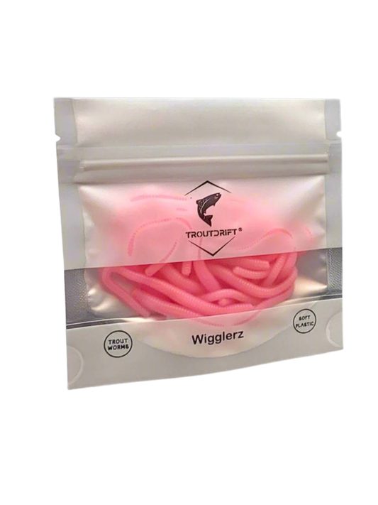 Troutdrift (Scented) Wigglerz Worms- Assorted Colours