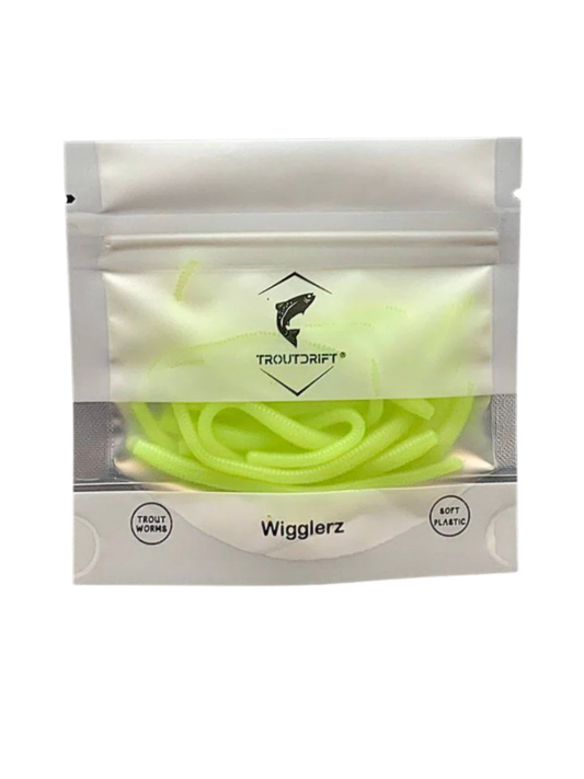Troutdrift Wigglerz Worms- Assorted Colours